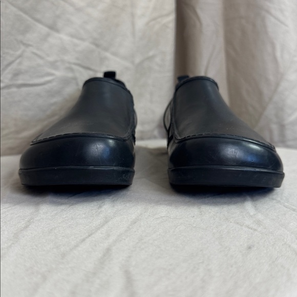 Sperry Topsider women’s black slip on rubber boat shoe deck shoe size 8 - Picture 3 of 9